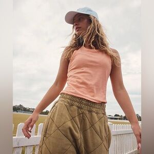 Free People Peach Tank Top